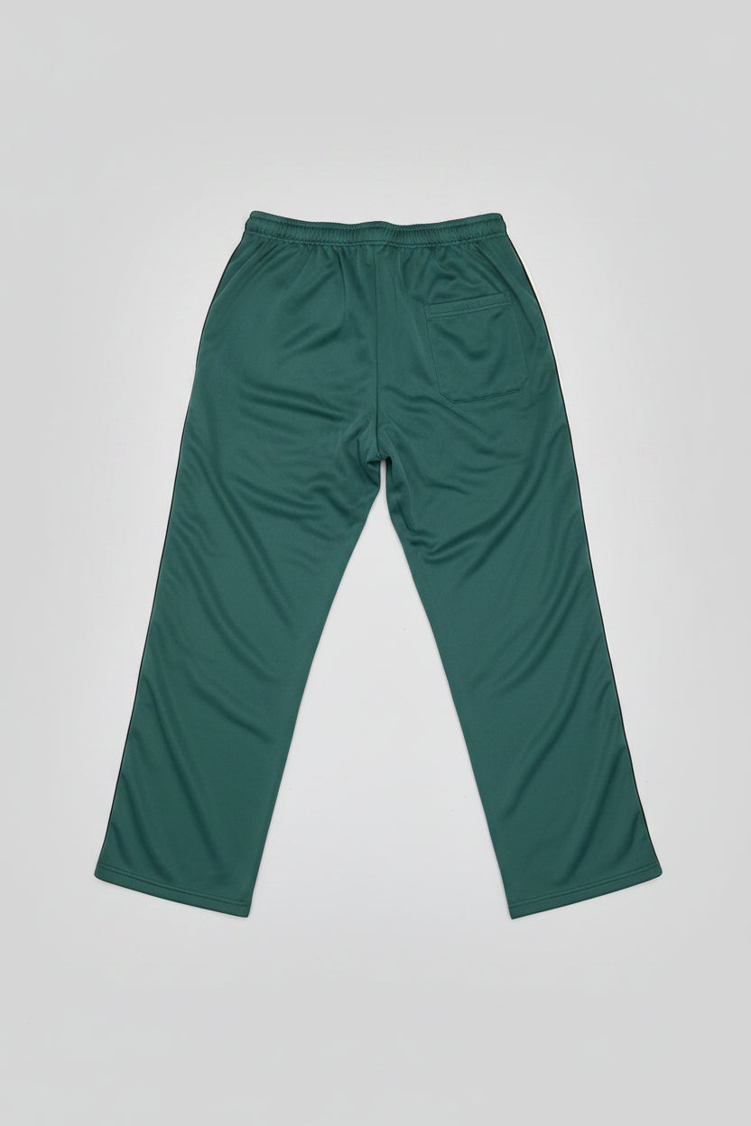 Men's Green Athletic Track Pants