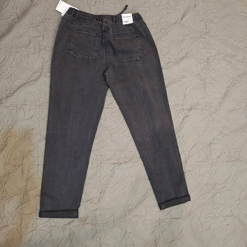 Children's Dark Gray Jeans with Drawstring Waistband