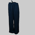 Men's Navy Wide Leg Drawstring Pants