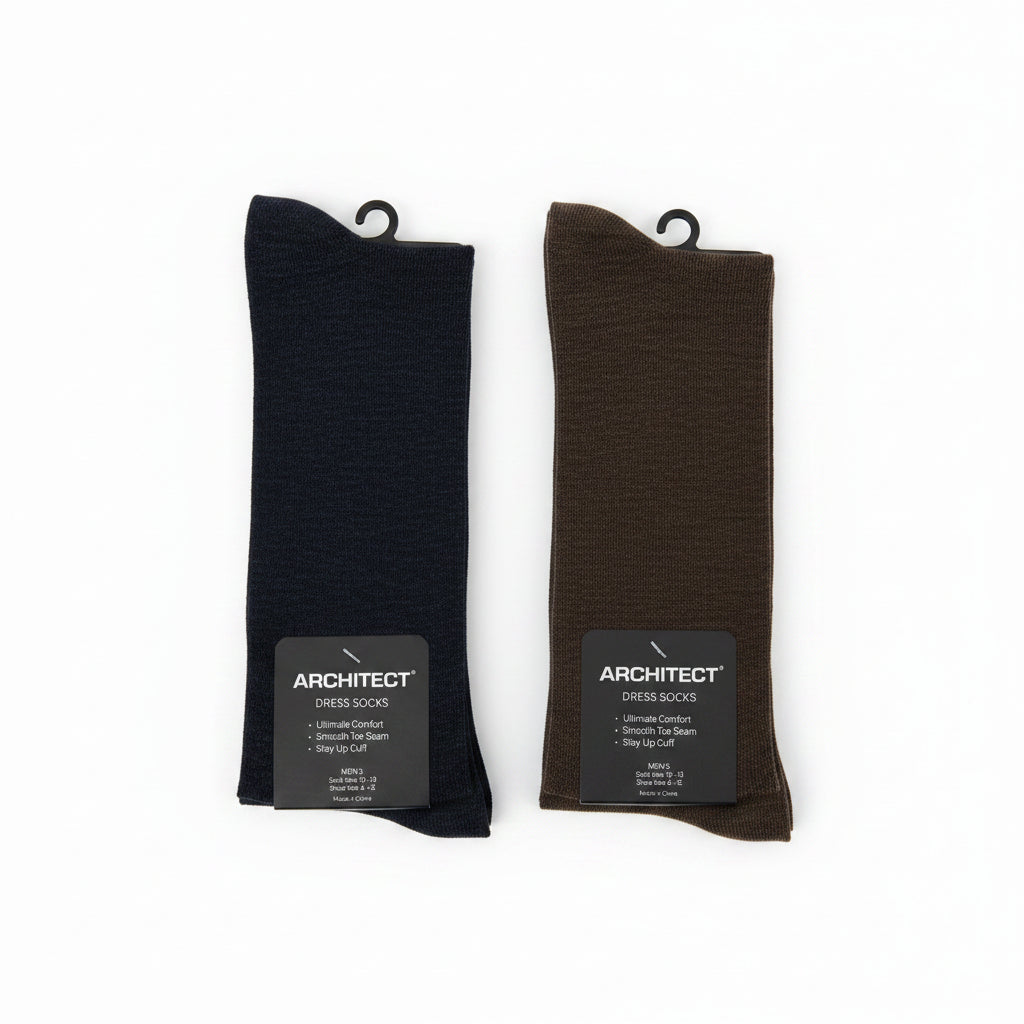Men's Dress Socks — Multicolor Styles