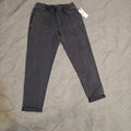 Children's Dark Gray Jeans with Drawstring Waistband