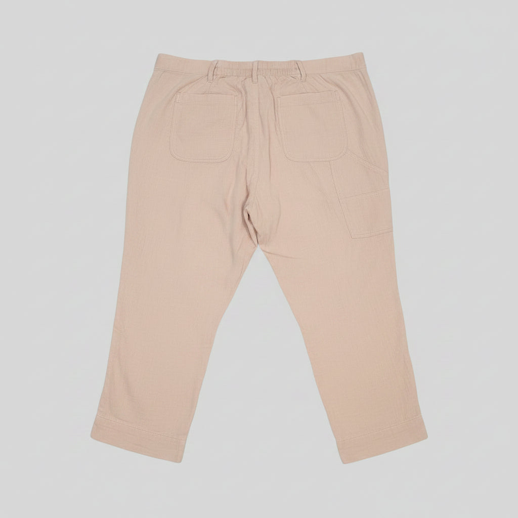 Women's Blush Pink Capri Pants