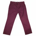 Women's Deep Burgundy Chino Pants