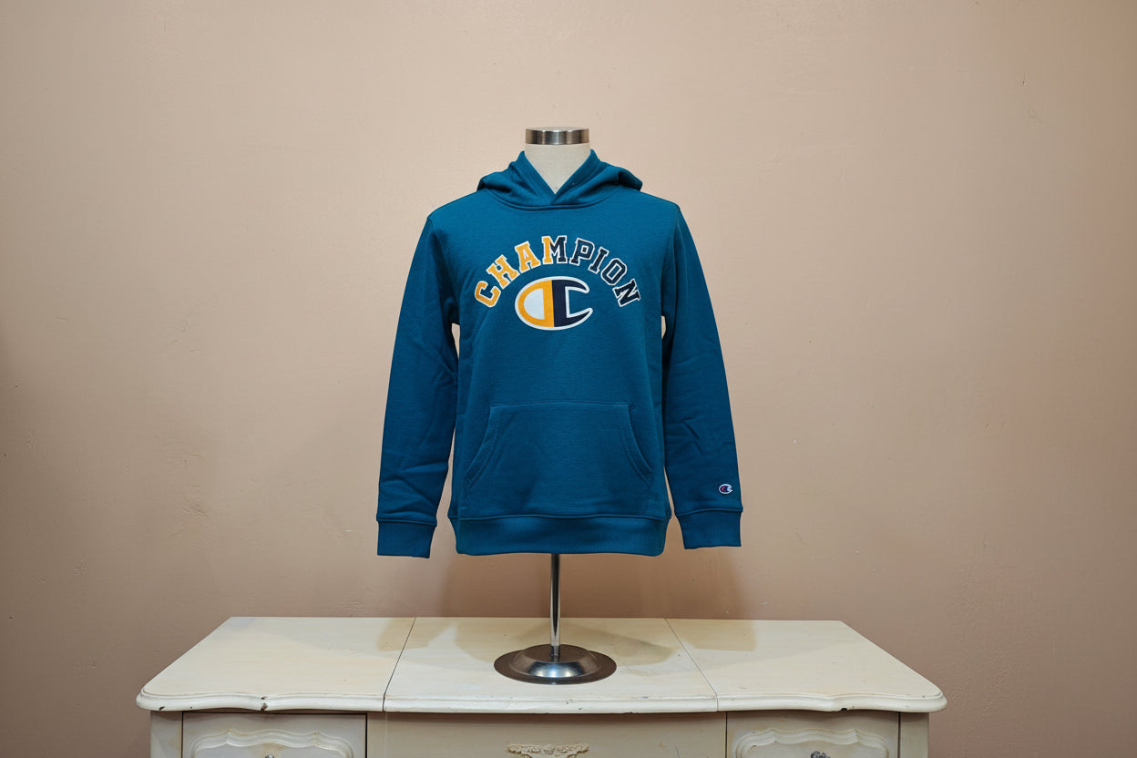 Champion Blue Long Sleeve Hoodie