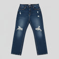 Woman's Distressed Jeans