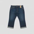 Levi Strauss Women's Mid-Rise Cuffed Capri Jeans