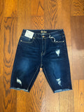 Women's Blue Jean Distressed Shorts