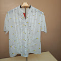 Women's White Cotton Blouse with Embroidery Detail