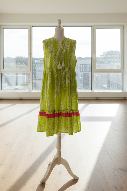Chartreuse Summer Dress