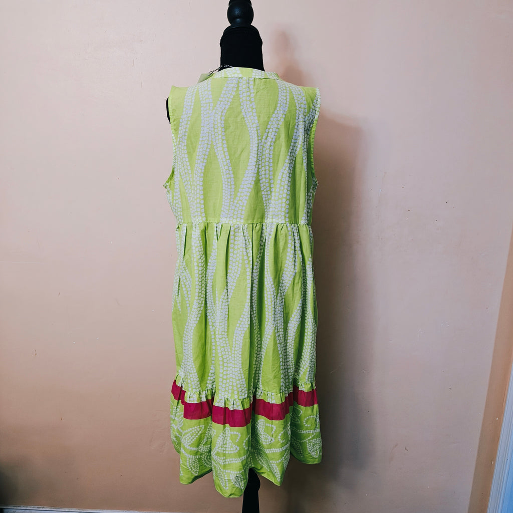 Chartreuse Summer Dress