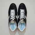 Men's Black & Beige Spring Step Sneakers