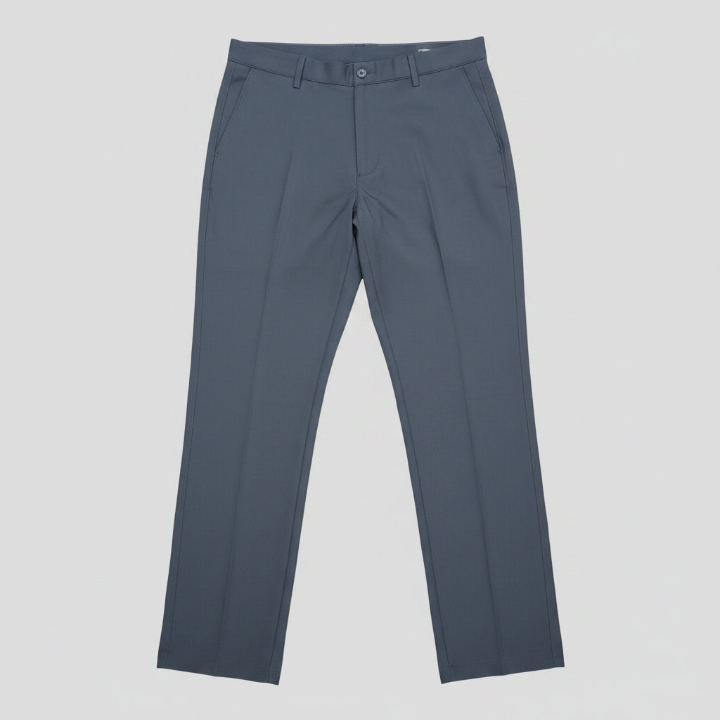 Men's Navy Blue Stretch Dress Pants