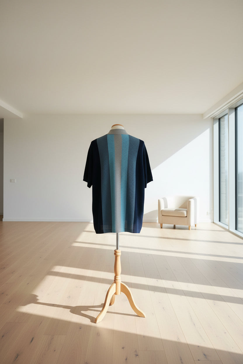 Men's Blue Stripe Shirt