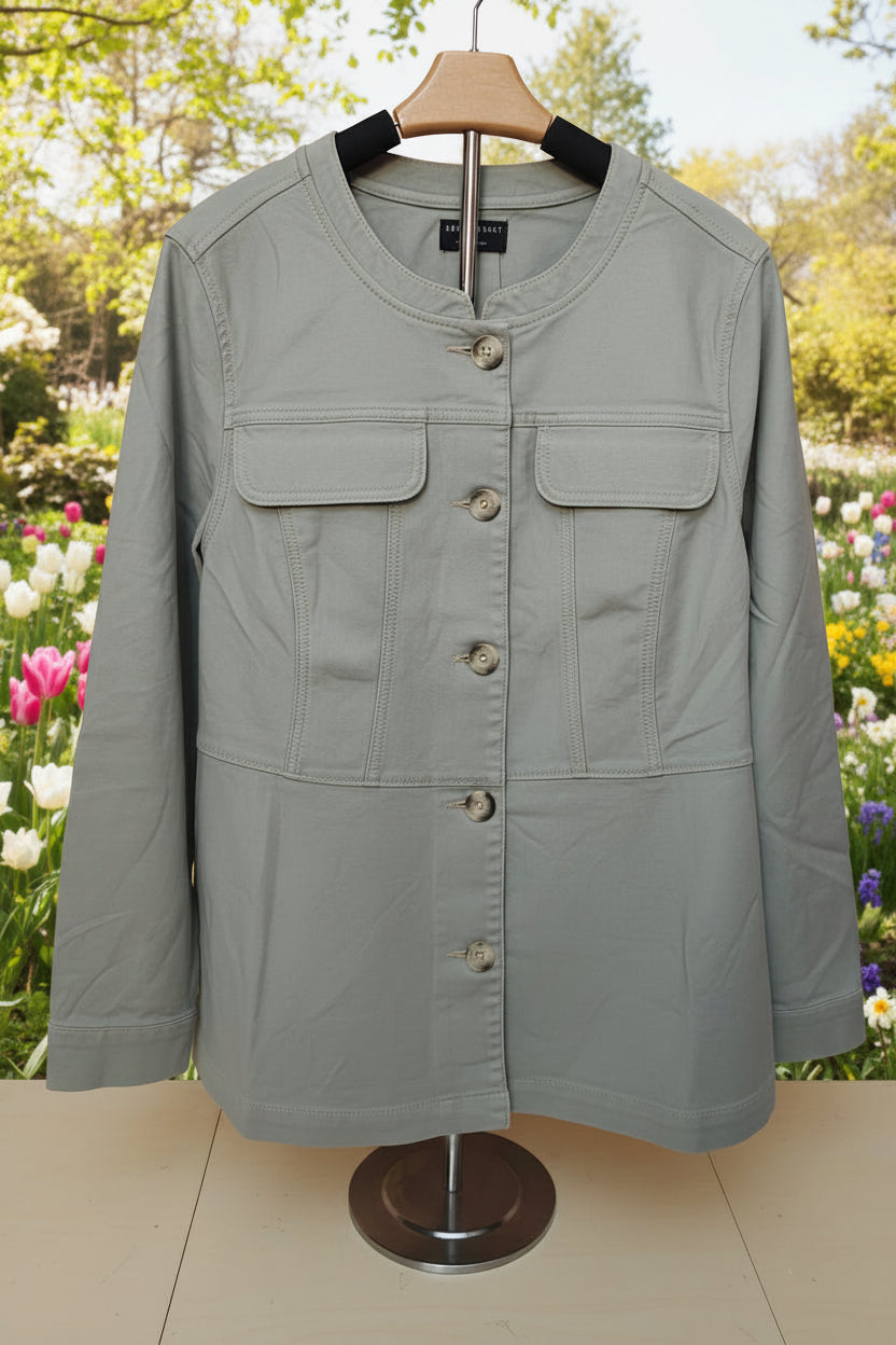 Women's Sage Button-Down Jacket