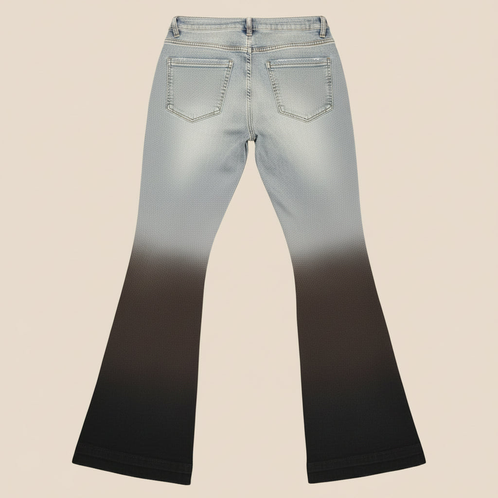 Men's Dip Dye Distressed Jeans