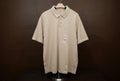 Old Navy Men's Beige Short-Sleeve Jersey Polo Shirt